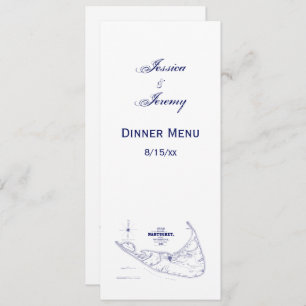 Convites Azuis marinhos do mapa do vintage das MÃES da ilha