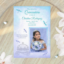 Azul Claro e Turquesa, Carruagem de Quinceañera