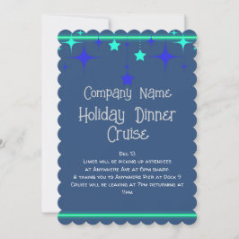 Convites Azul com Destaques