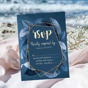 Convites Azul deixa Dourada imagem