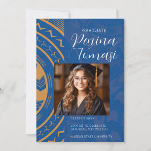 Convites Azul e Dourado