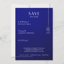 Azul Marinho & Texto Branco Textura Áspera Salvar
