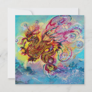 Convites Azul-violeta-violeta-púrpura-amarela-roxa-do-mar