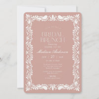 Azulejo Rosa Talavera Espanhol Fiesta Bridal Brunc