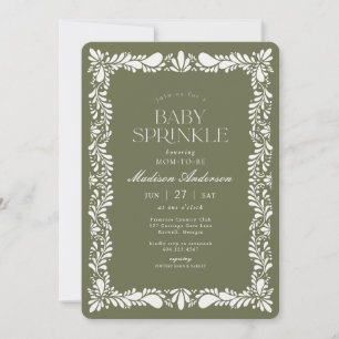 Convites Azulejo Verde de Talavera Festa Espanhola Banho de