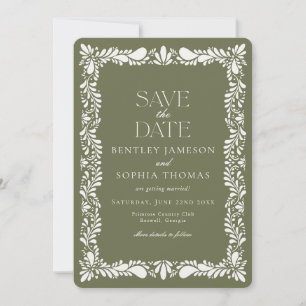 Convites Azulejo Verde de Talavera Festa Espanhola Salve a 