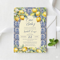 Azulejos Azuis Italianos Ciao Baby & Chuveiro de B
