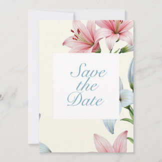 Convites Azure Bloom V01