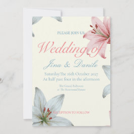 Convites Azure Bloom V02