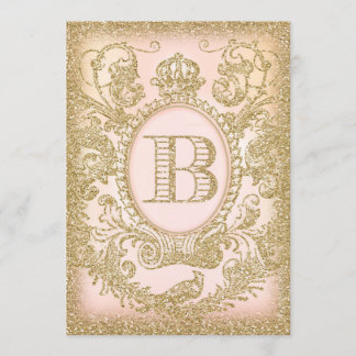 Convites "B" Era uma vez Princesa Peach