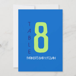 Convites B Placa Bar inicial Bat Mitzvah