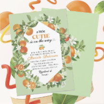 Bab de Aquarela Elegante Citrus Orange