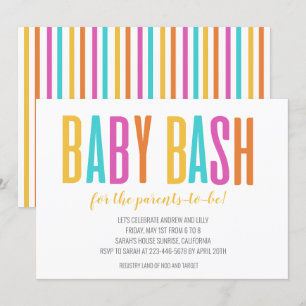 Convites Baby Bash