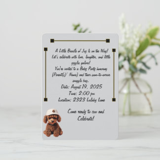 Convites Baby Celebration & Announcement Invitation