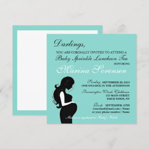 Convites BABY & Family Sprinkle Chá Luncheon Party