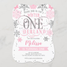 Baby Girl, Winter Onederland primeiro aniversario