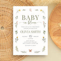 Baby in Bloom Wildflower Baby Shower