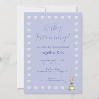 Convites Baby Incoming Baby Shower Invitation