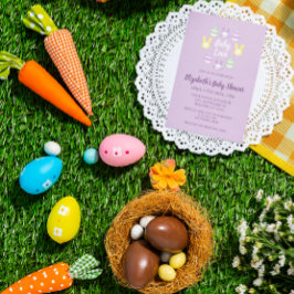 Convites Baby Love Easter Baby Shower