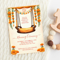 Baby Naming Cradle Indian Ceremony modelo