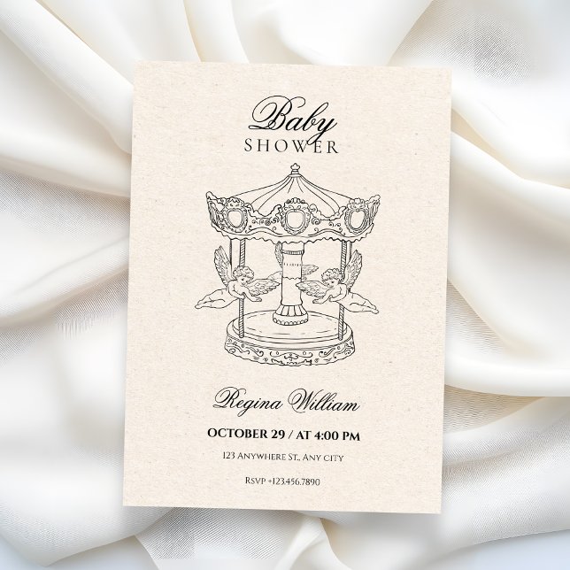 Convites Baby Shower (Criador carregado)