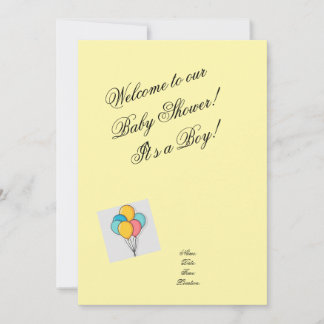 Convites Baby Shower invitation