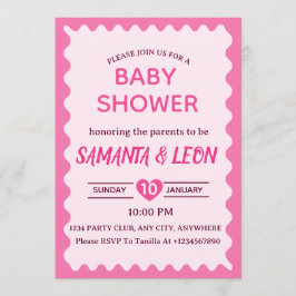 Convites Baby Shower Invitation Card