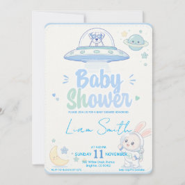Convites Baby Shower -UFO Pets-