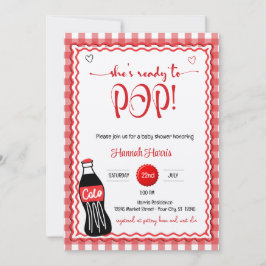 Convites Baby Soda Ready to POP! Baby Shower 