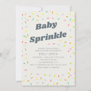 Convites Baby Sprinkle