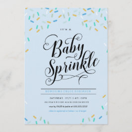 CONVITES BABY SPRINKLES CONFETTI