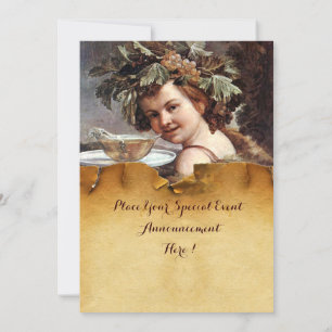 CONVITES BACCHUS, FESTA DE DEGUSTAÇÃO DE VINHO SELAGEM DE C