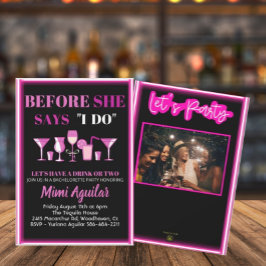 Convites Bachelorette antes que ela diga que eu faço um con