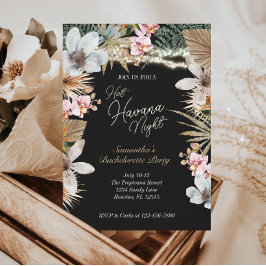 Convites Bachelorette Cubana Tropical de Havana
