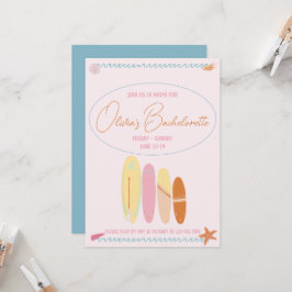 Convites Bachelorette do Tema Oceânico - Tema de San Diego