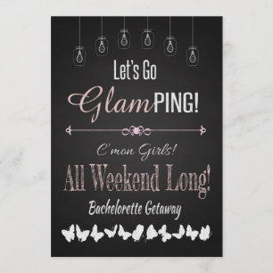 Convites Bachelorette Getaway Weekend