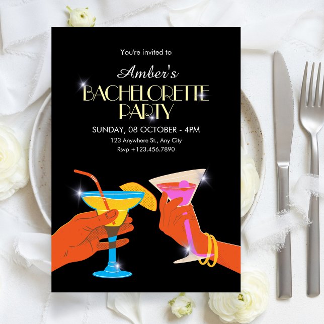 CONVITES BACHELORETTE PARTY (Criador carregado)