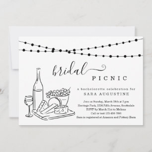 Convites Bachelorette Wine Provando and Cheese Board - Part