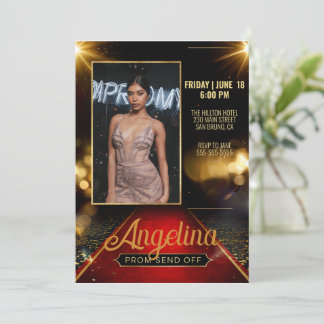 Convites Baile de formatura Luxurioso - Desativar Carpete V