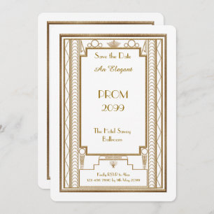 Convites Baile de formatura Mais velho-Júnior, geométrico