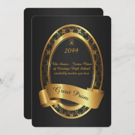 Convites Baile de formatura Mais velho-Júnior, grande baile