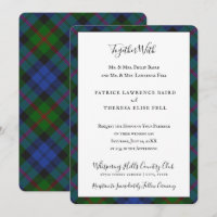 Baird Dress Clan Tartan Xadrez escocesa