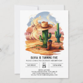 Convites Bairro Cute Cowboy Whimsso
