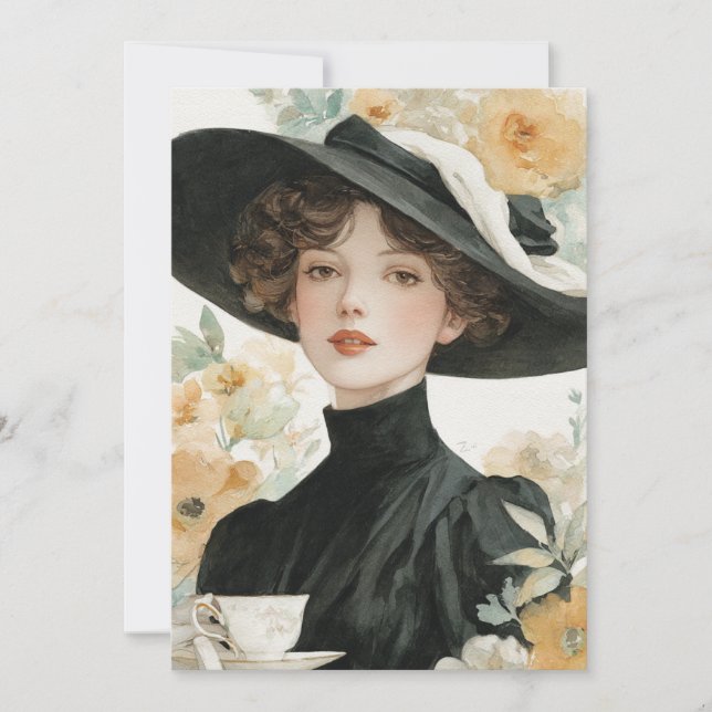 Convites Baixar Delight | Charme Clássico (Frente)