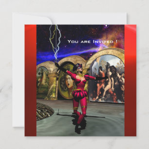 Convites BALÉ ANDROID,Ficha de Ciências Azuis da Fuchsia Ve