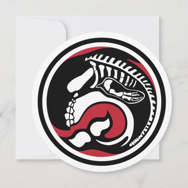 Convites baleia (Frente)