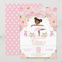 Ballerina Floral Rosa Ballerina Birthday Tutu Balé