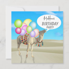 Convites Balões Coloridos Modernos Adultos Divertidos de An