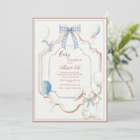 Balões de Coelho Bunny Azul Vintage para Bebê
