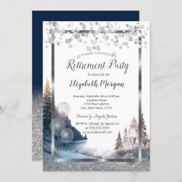 Convites Balões de Vidro de Vinho,Aposentação da Paisagem